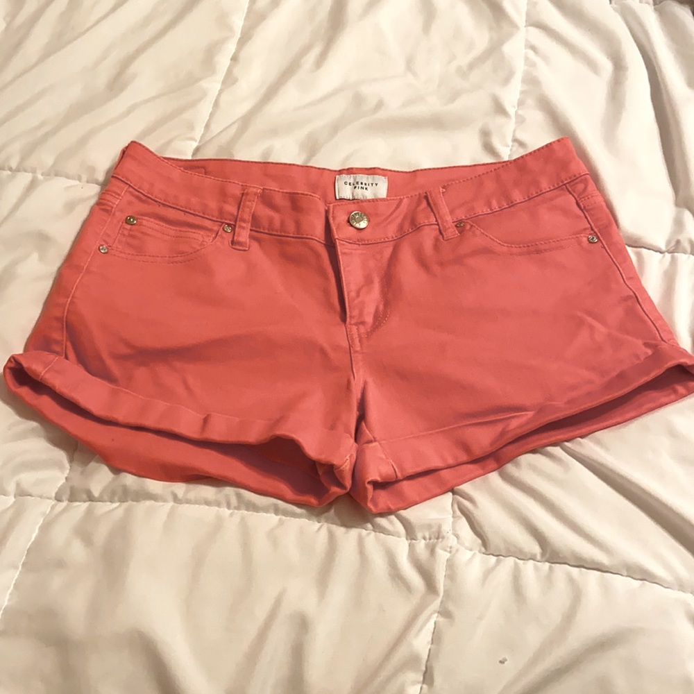 Celebrity pink short shorts